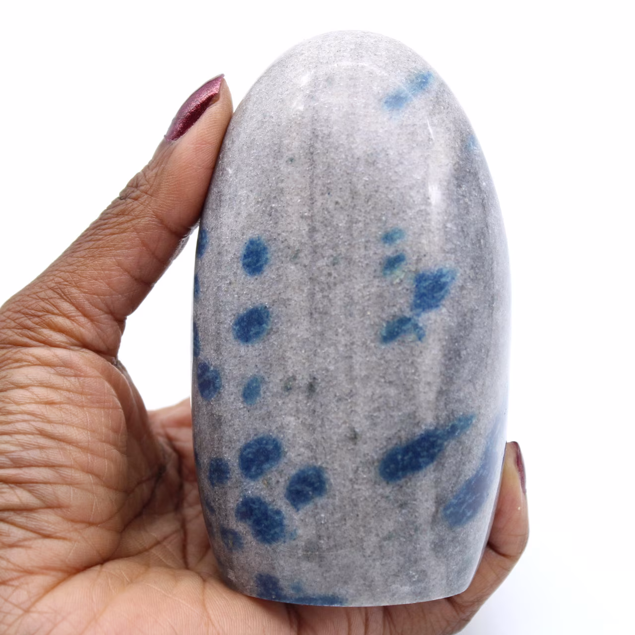 Lazulita pulida de Madagascar