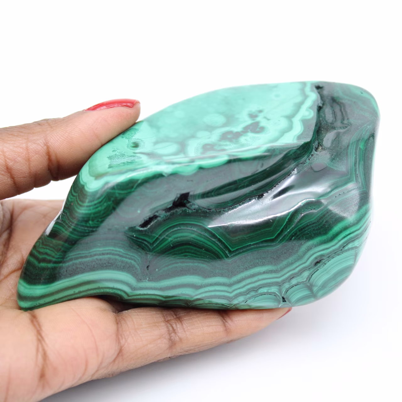 Piedra ornamental malaquita