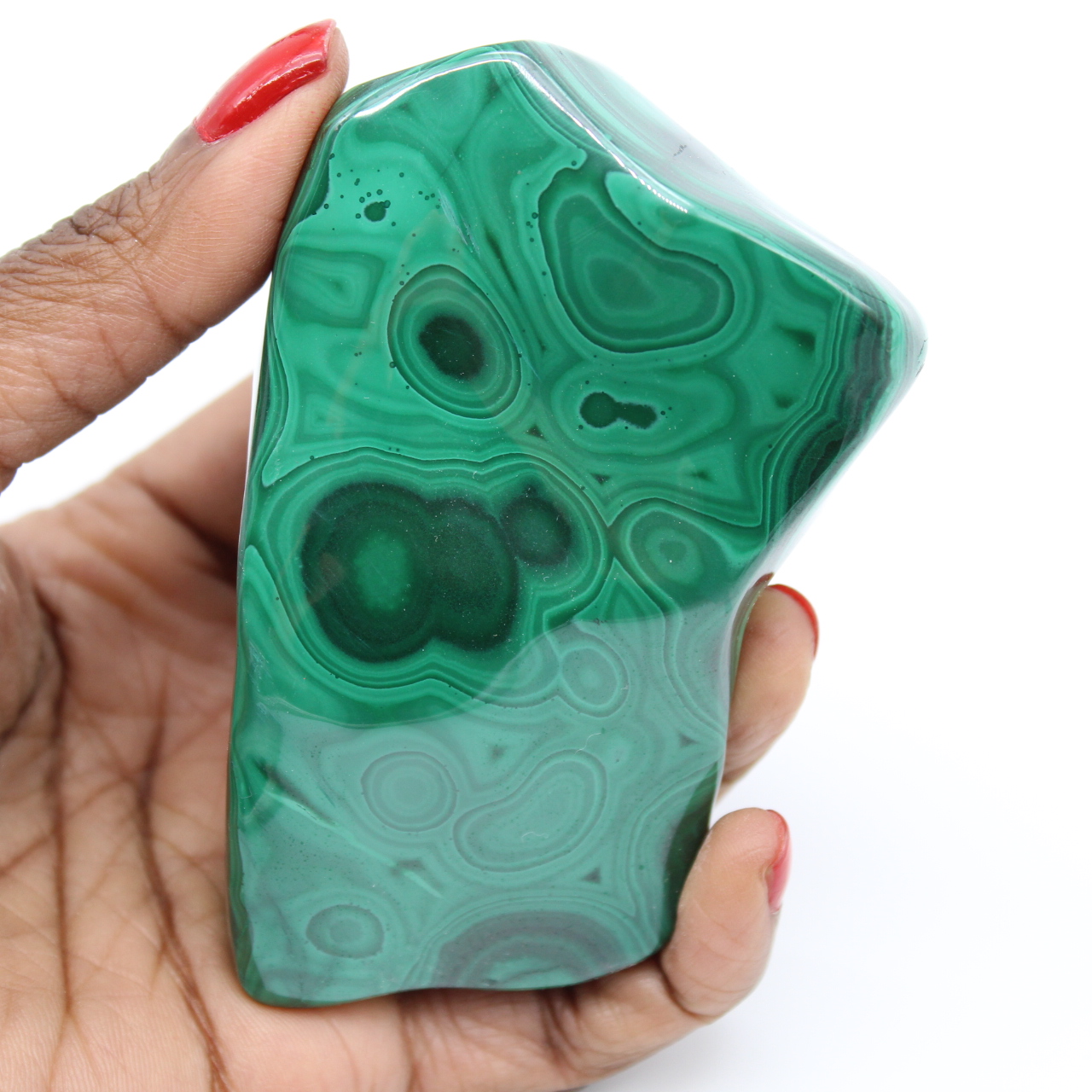 Piedra ornamental malaquita
