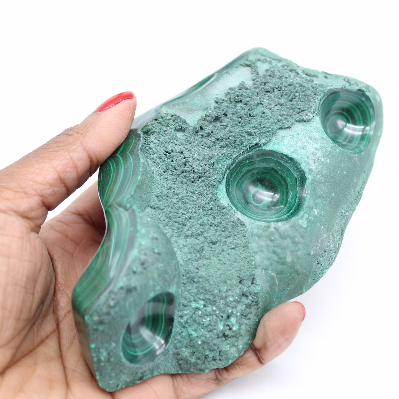 Piedra de malaquita