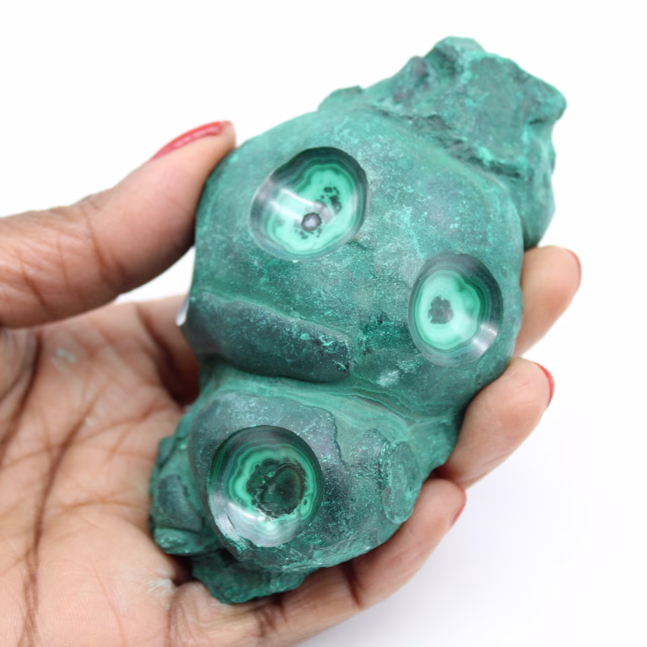 Piedra ornamental malaquita