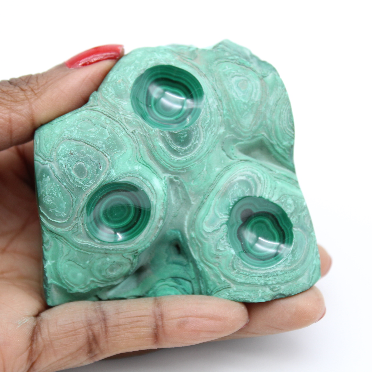 Piedra ornamental malaquita