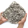 Gran placa de cuarzo con cristales de pirita y esfalerita (blenda) - 0
