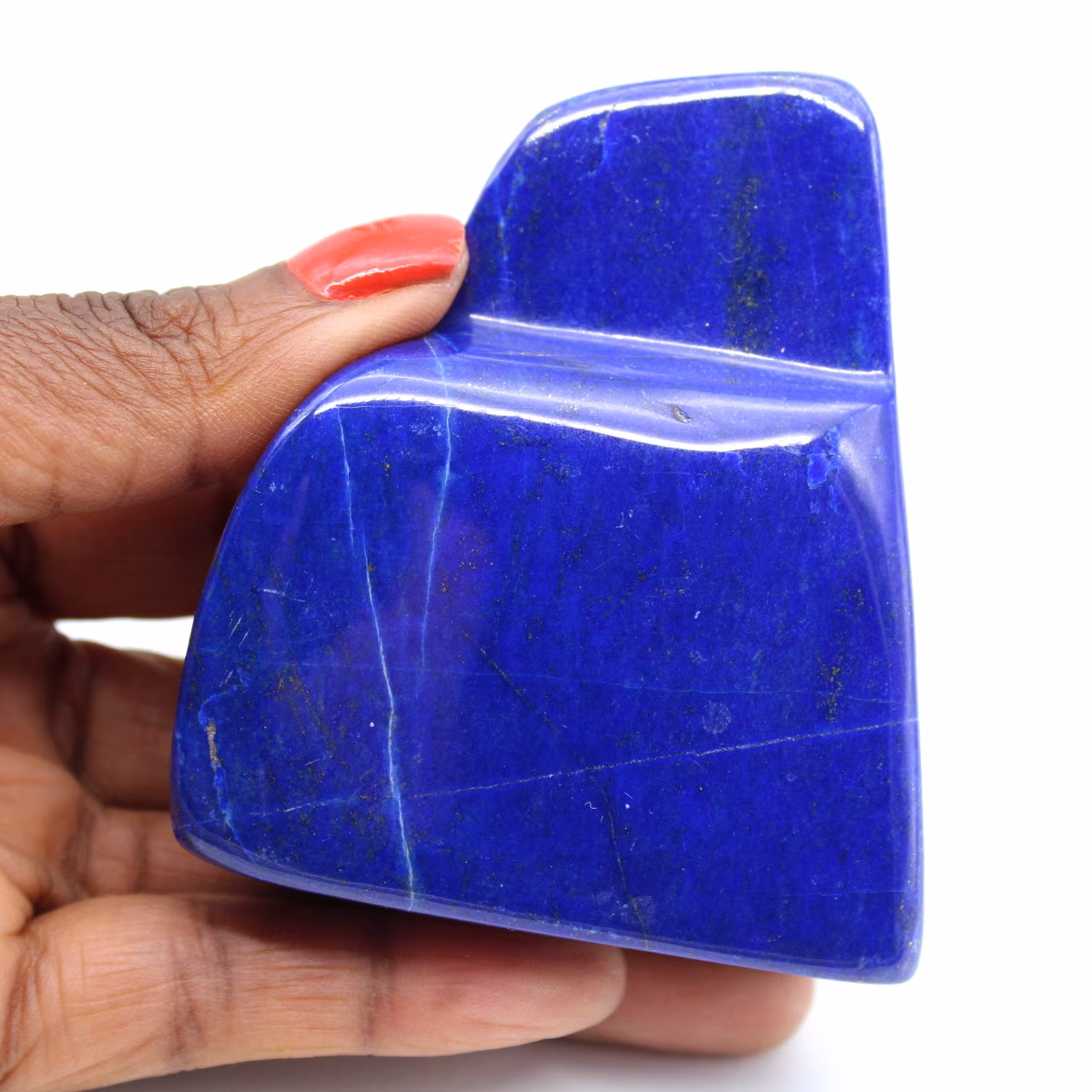 Piedra lapislázuli pulida