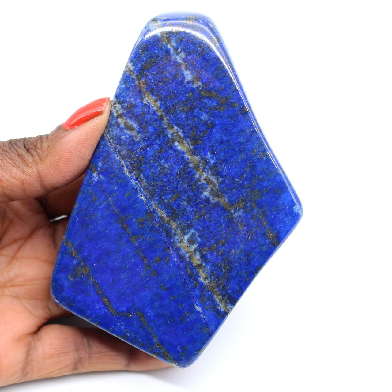 Piedra lapislázuli pulida