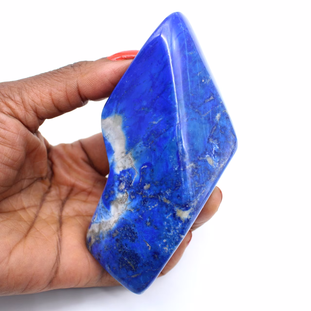 Piedra lapislázuli pulida