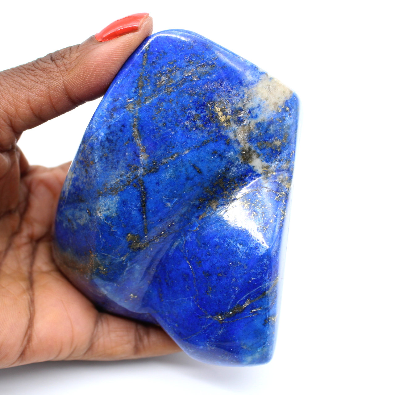 Piedra lapislázuli pulida