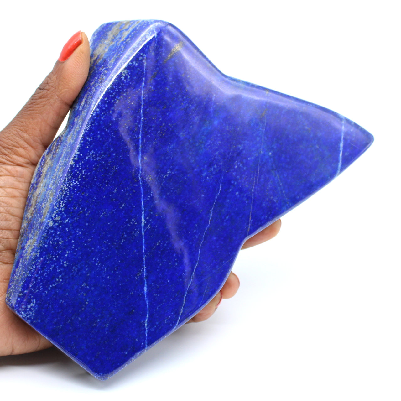 Piedra lapislázuli pulida