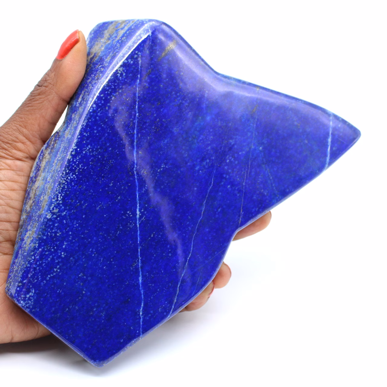 Piedra lapislázuli pulida