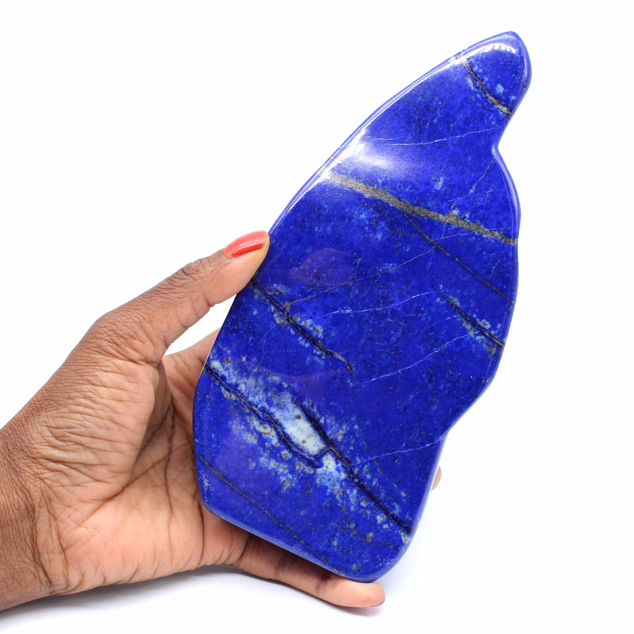 Gran colección de piedra en lapislázuli