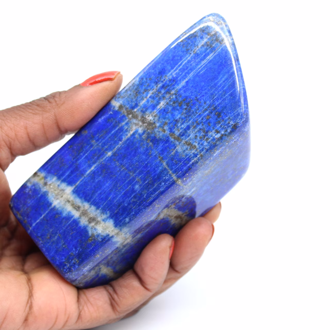Lapislázuli piedra pulida
