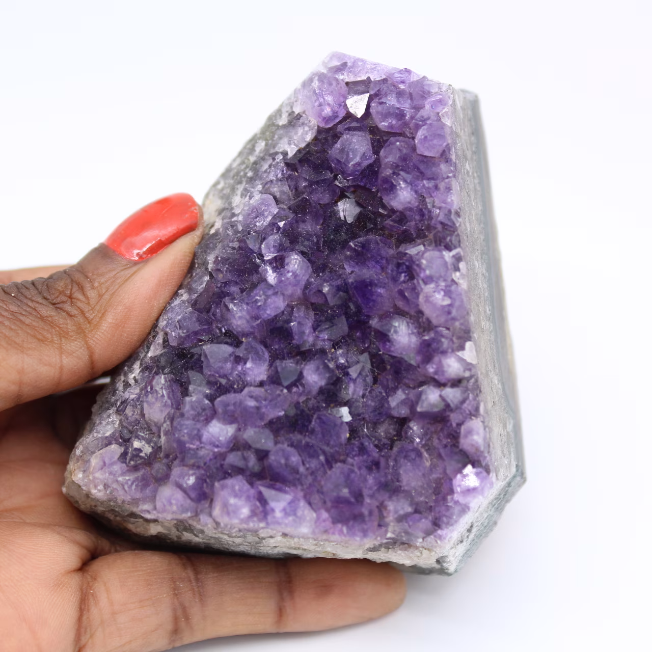 Pieza de piedra amatista de Uruguay