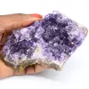 Pieza de piedra amatista natural - 0