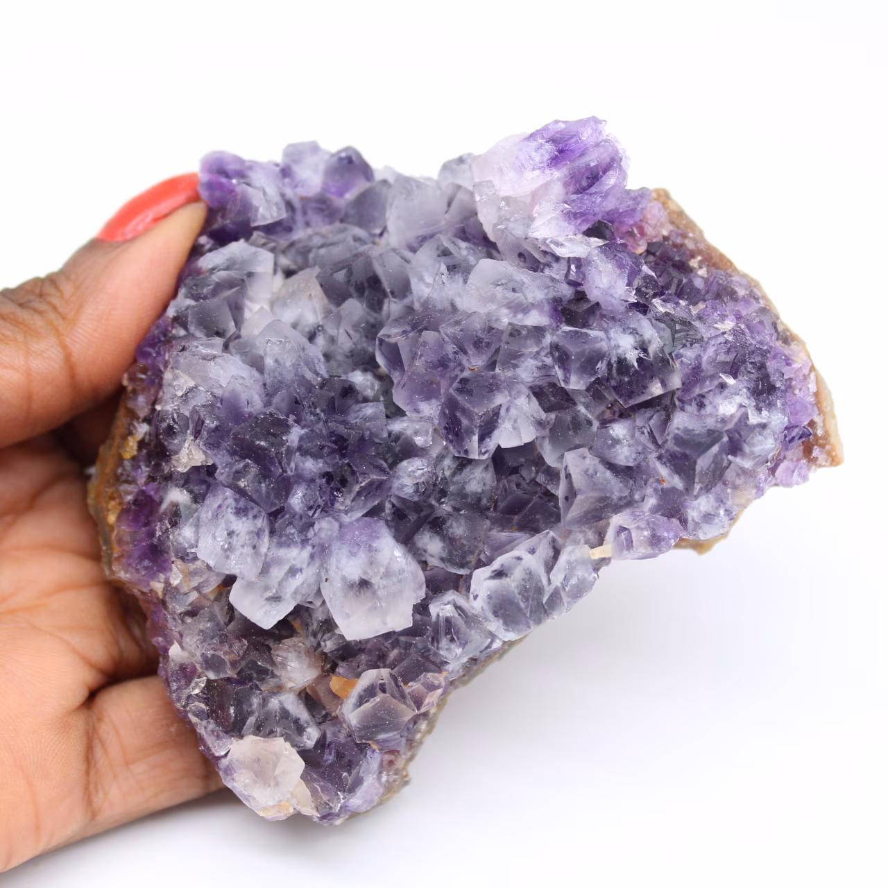 Cristales de amatista