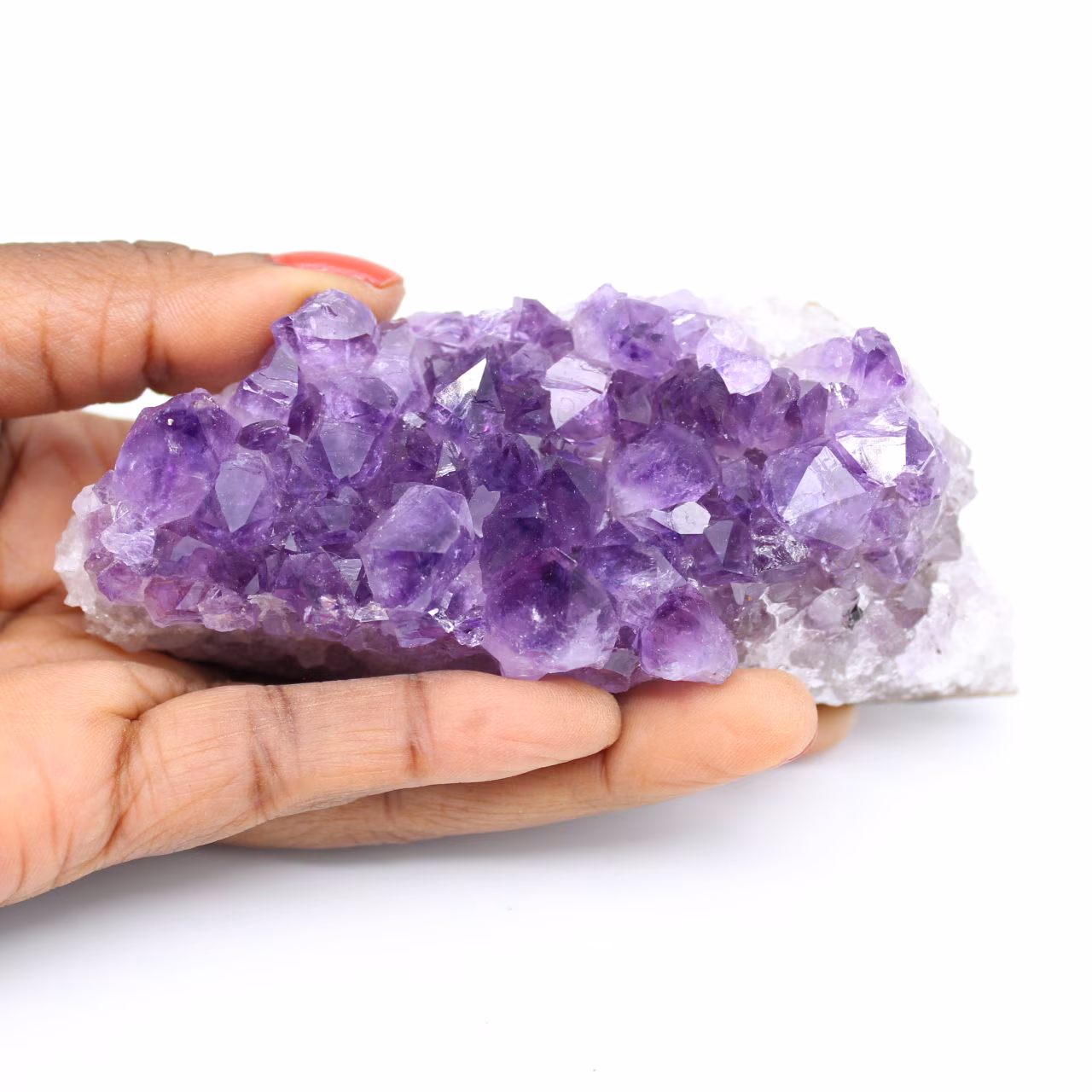 Pedazo de piedra amatista