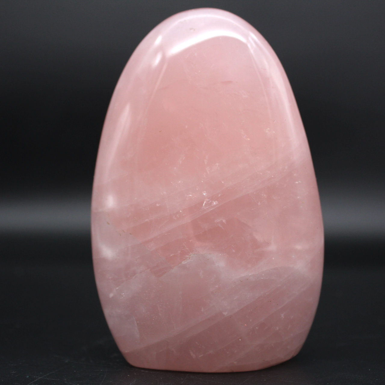 Piedra de cuarzo rosa