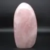 Piedra de cuarzo rosa de forma libre - 0