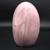 Piedra de cuarzo rosa de forma libre - 0