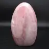 Bloque de cuarzo rosa natural pulido - 0