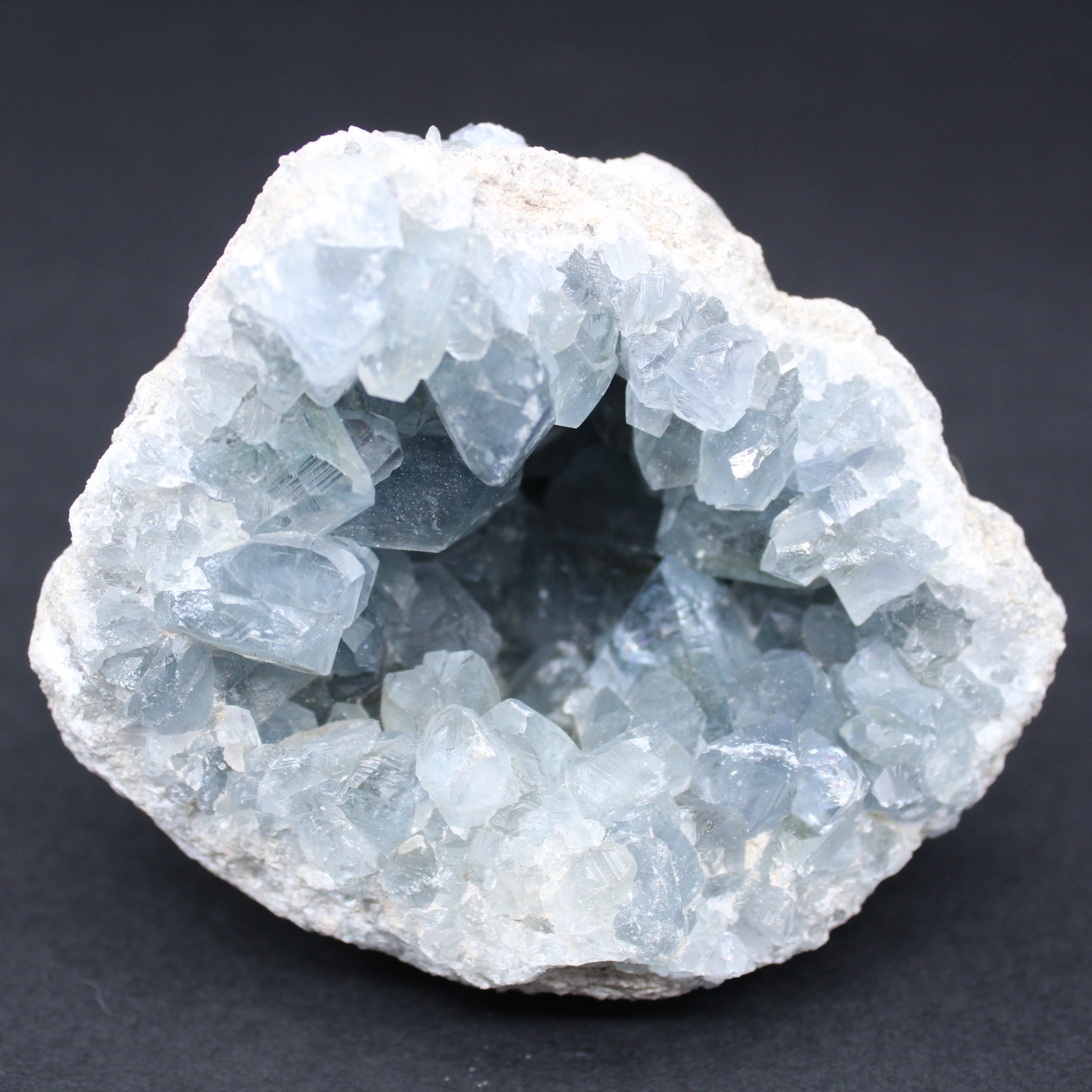 Cristales de celestita