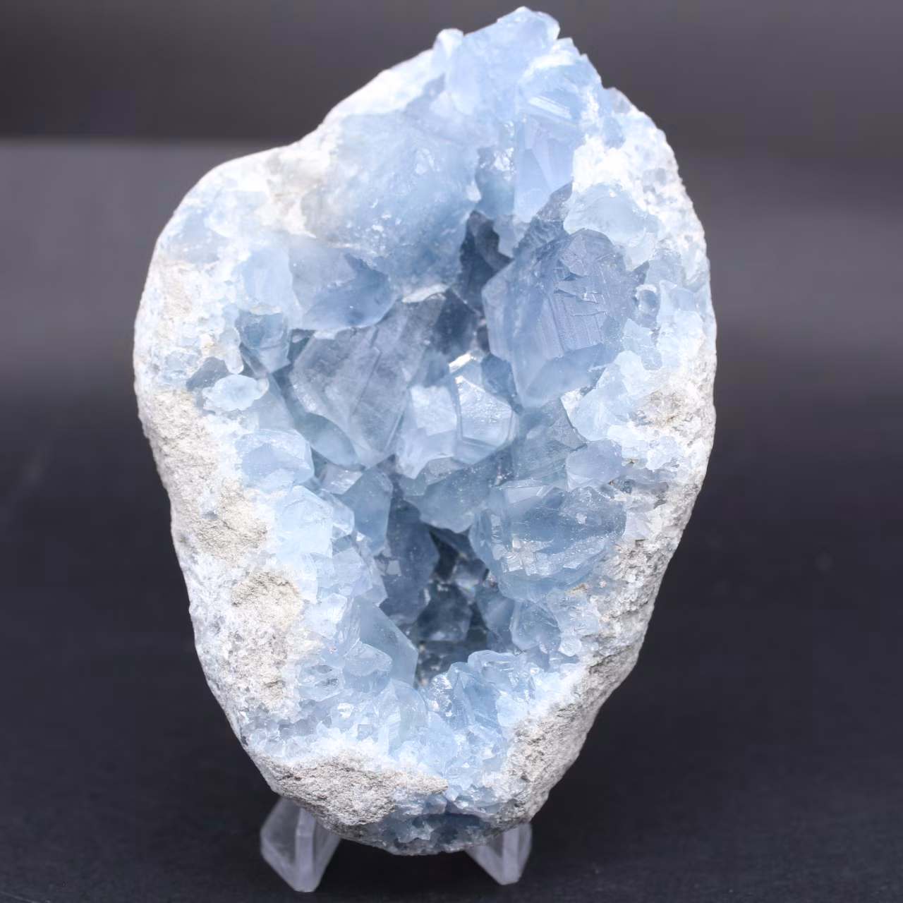 Piedra celestina natural