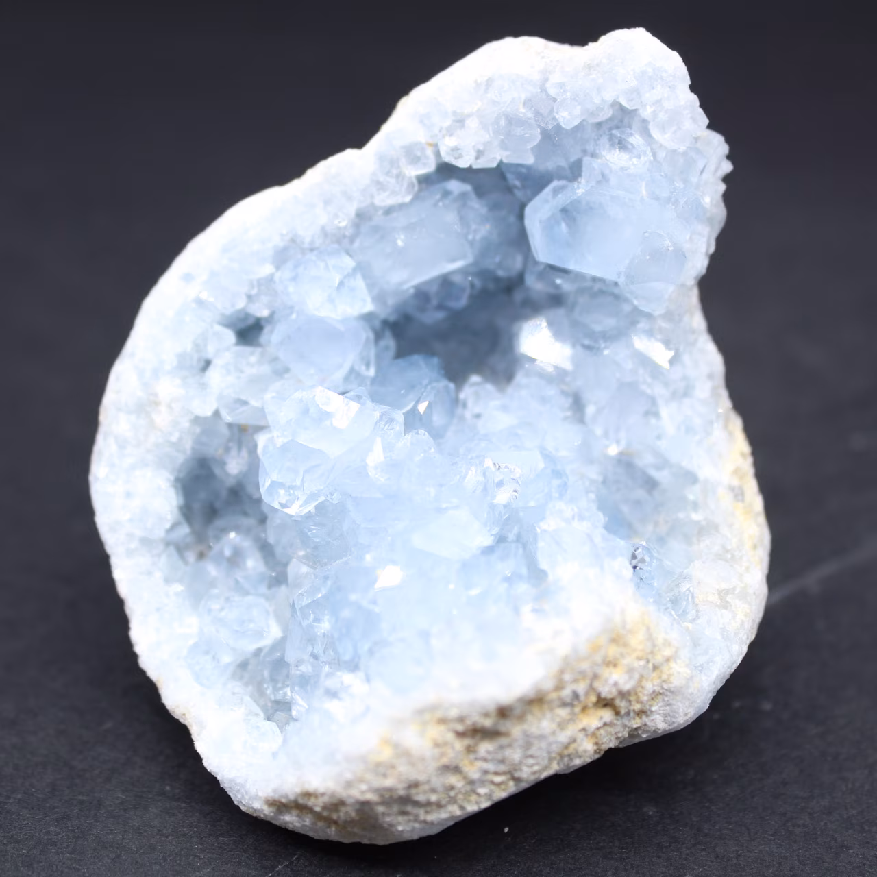Cristales de celestita