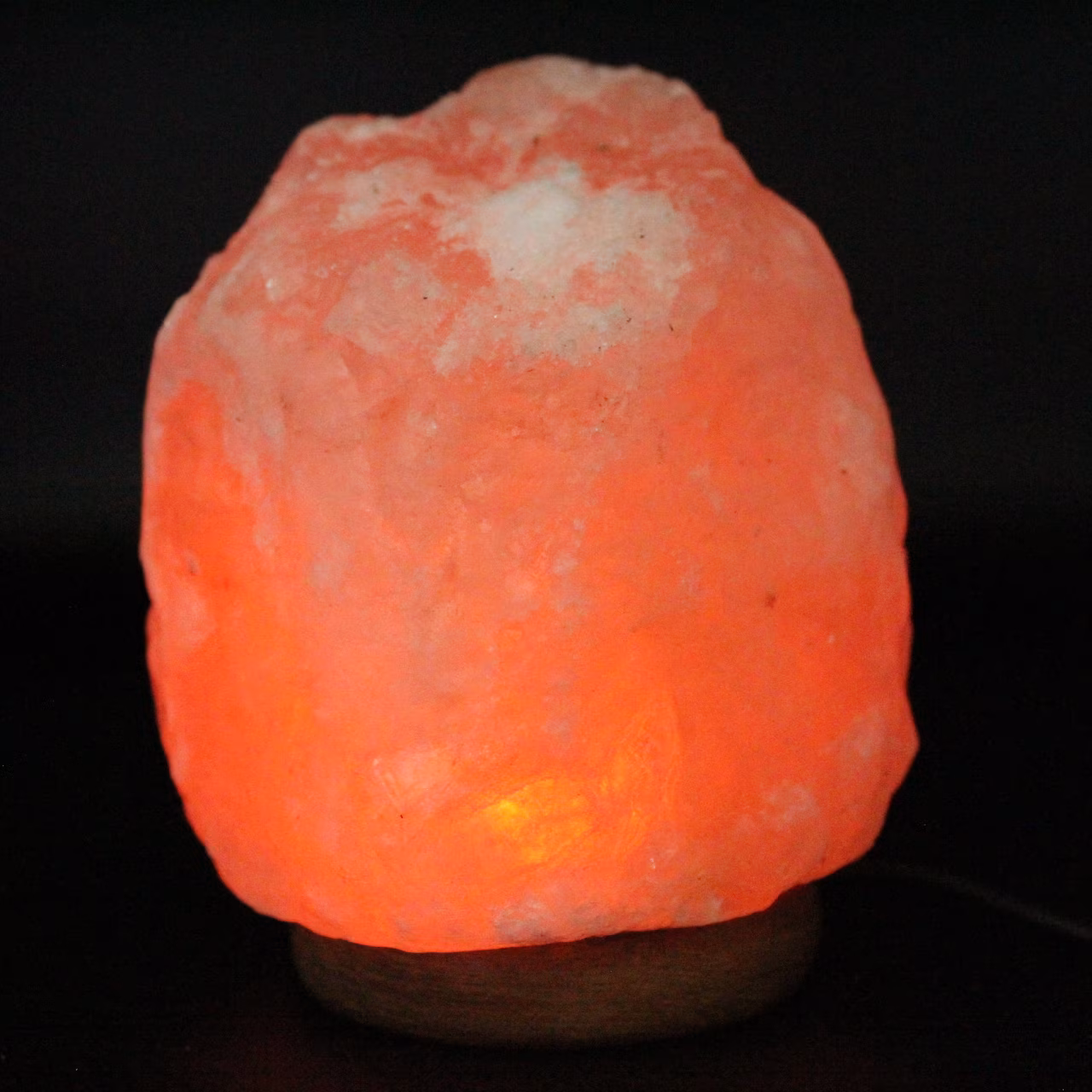 Lámpara de sal rosa de Pakistán