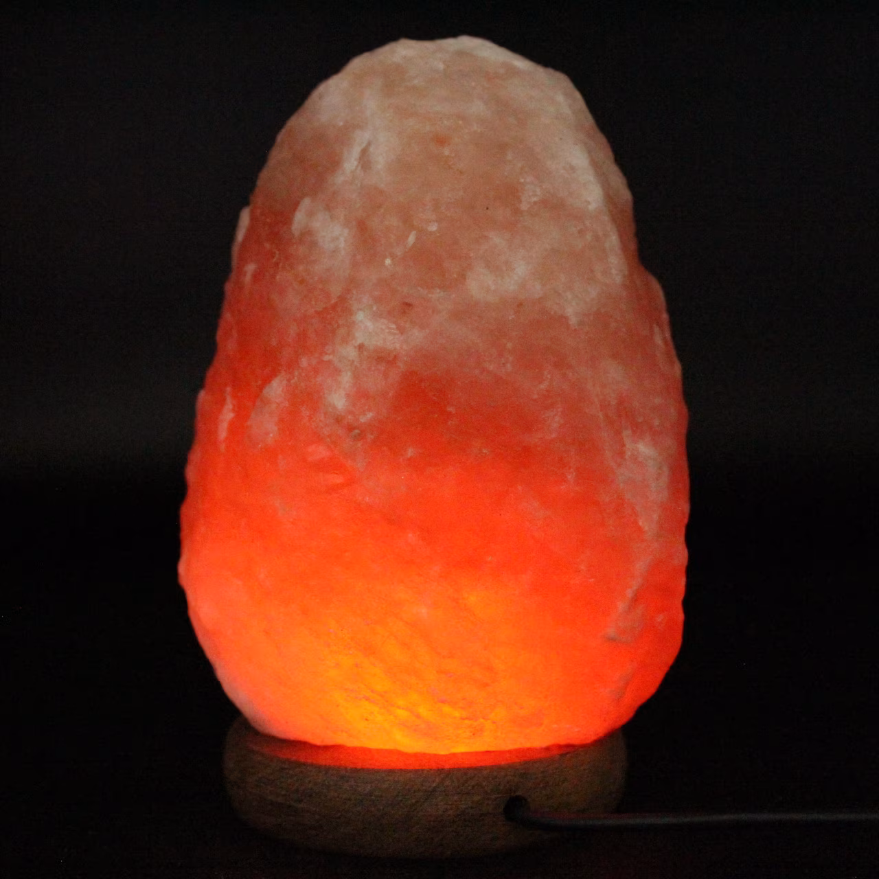 Lámpara de sal rosa del Himalaya