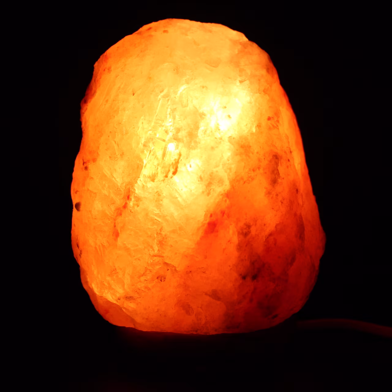 Lámpara de sal del Himalaya