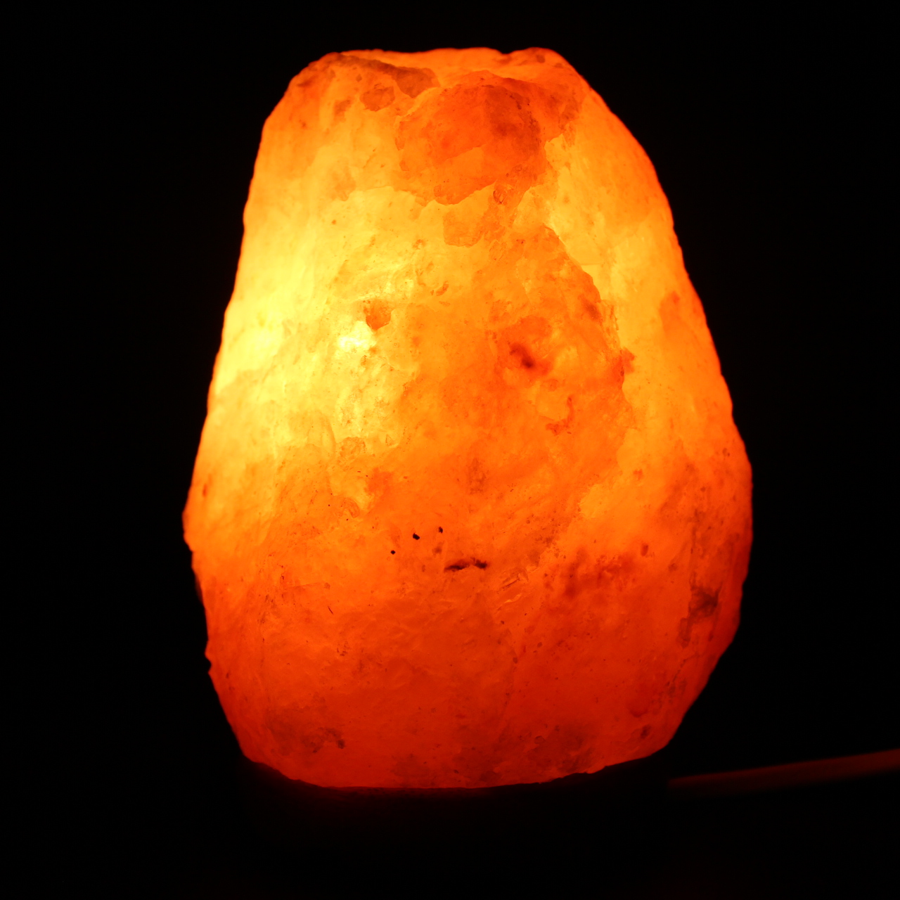 Lámpara de sal del Himalaya