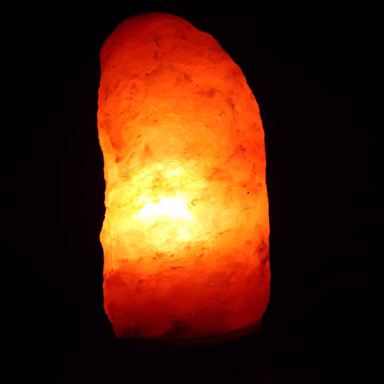 Lámpara de sal del Himalaya de Pakistán