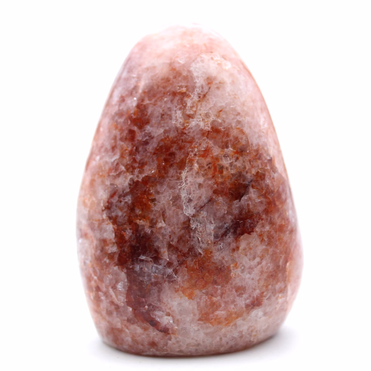 Piedra de cuarzo rojo natural