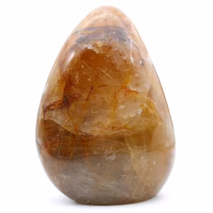 Piedra ornamental de cuarzo amarillo de Madagascar