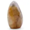 Piedra de cuarzo amarillo de forma libre - 2