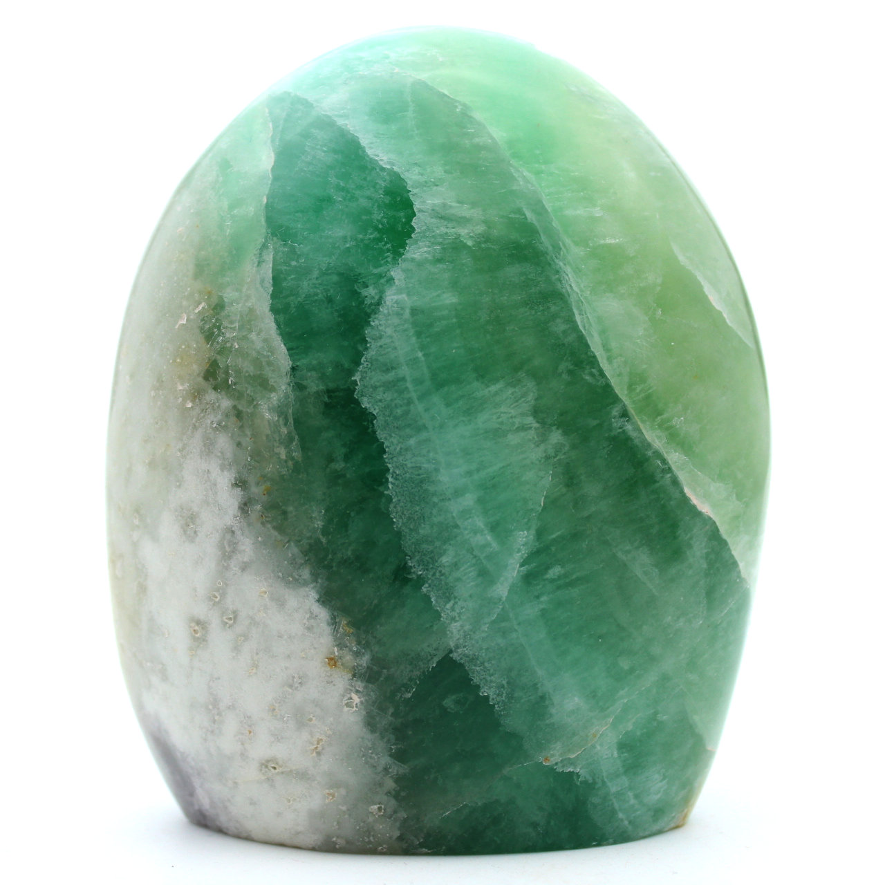 Fluorita verde natural coleccionable