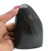 Piedra de turmalina negra de forma libre - 0