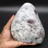 Piedra con inclusión de Turmalina natural - 1