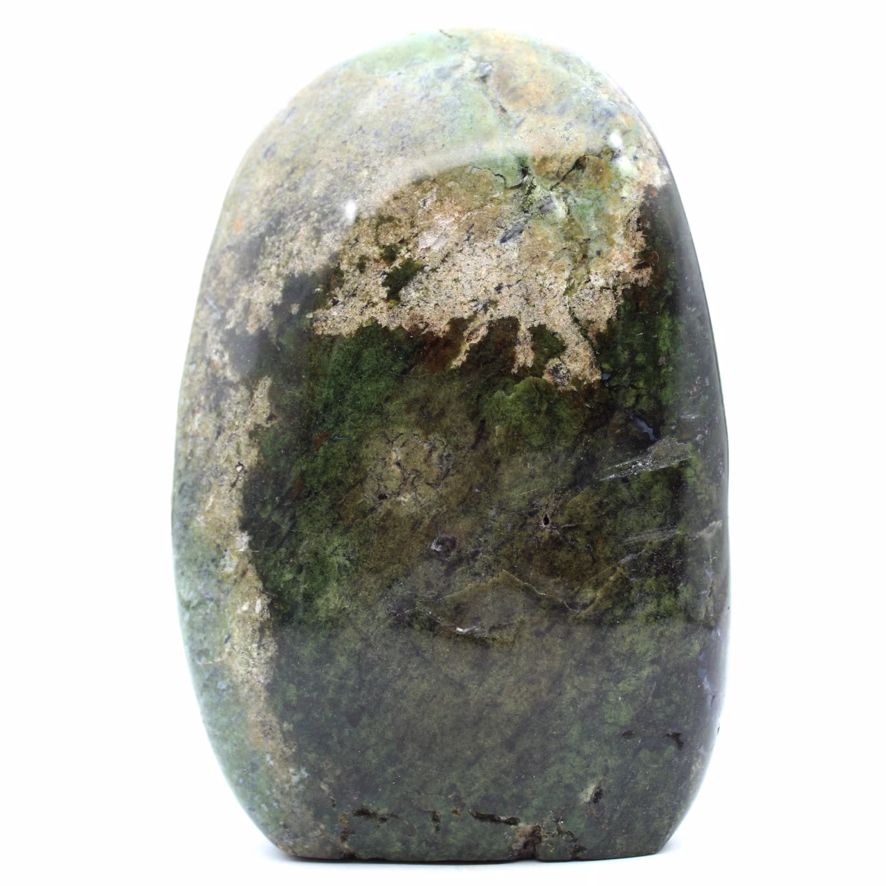 Piedra decorativa crisoprasa