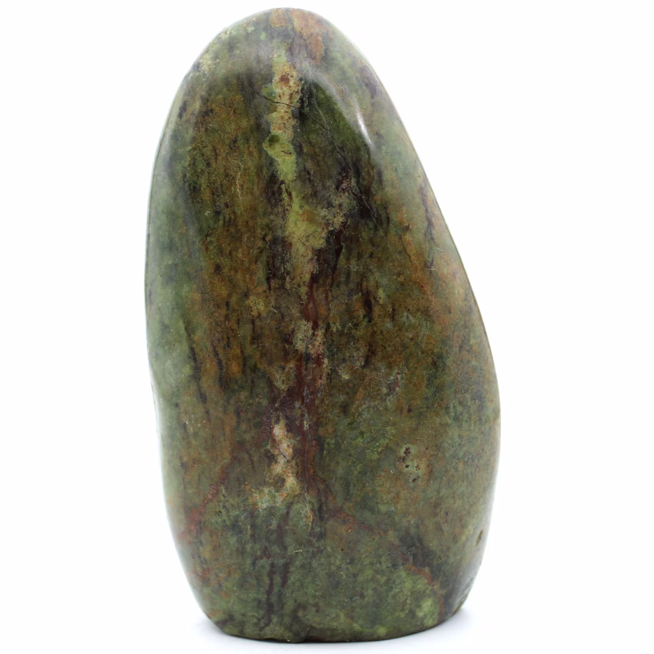 Piedra de crisoprasa pulida