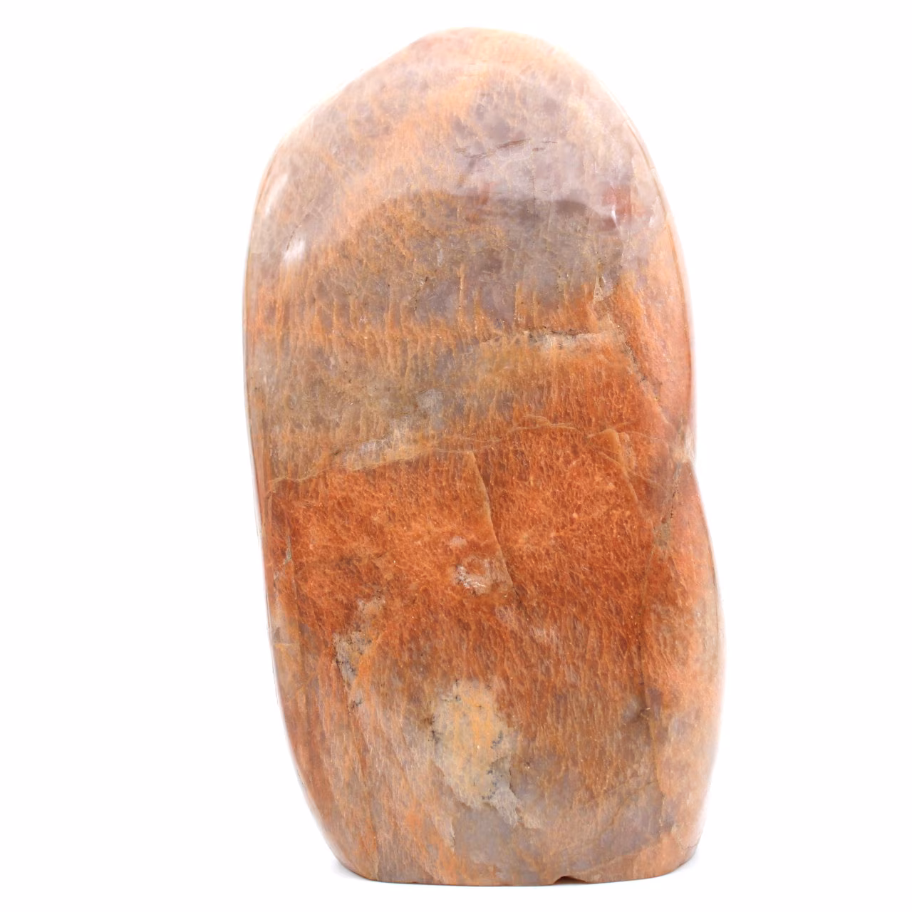 Piedra de luna rosa microlina de forma libre