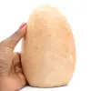 Bloque de piedra de luna rosa microlina natural pulido - 1