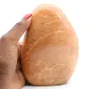Piedra de luna rosa microlina natural coleccionable - 1