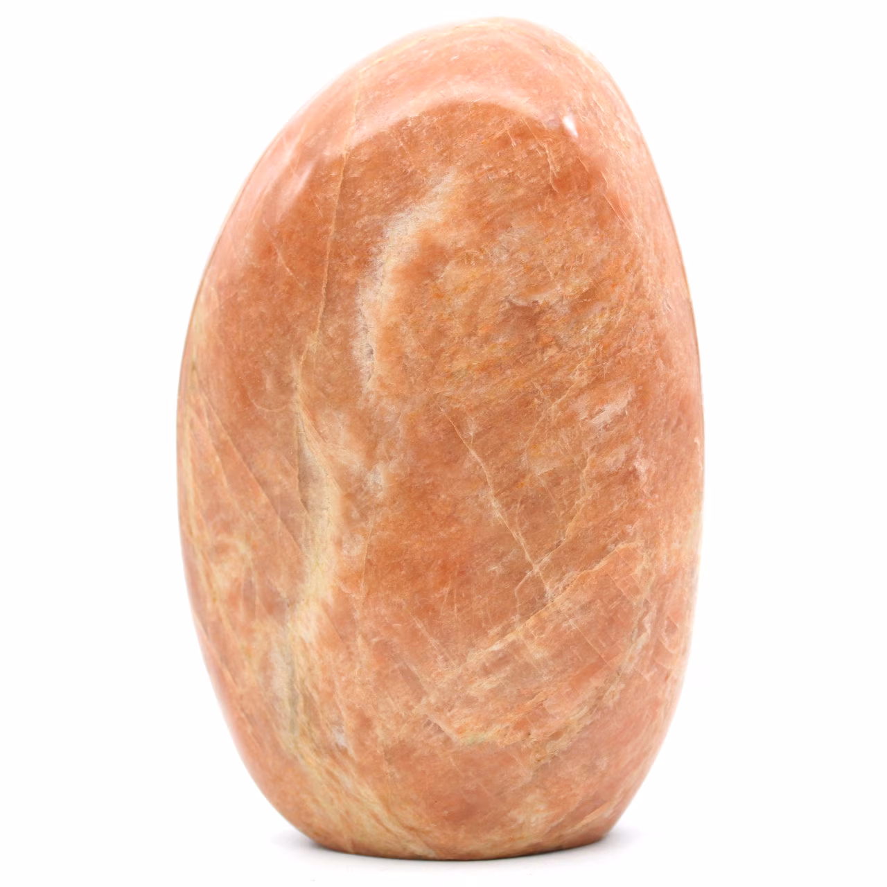 Piedra de luna rosa microlina natural decorativa
