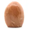 Piedra de luna rosa microlina natural pulida - 0