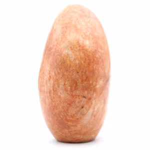 Piedra de piedra de luna rosa microlina natural