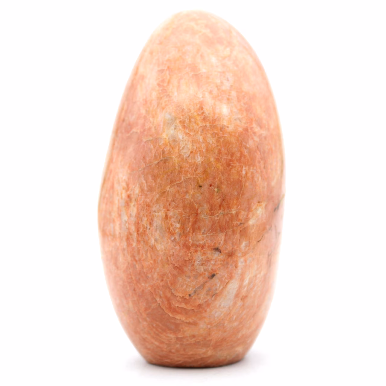 Piedra de piedra de luna rosa microlina natural