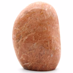 Piedra lunar rosa microlina de Madagascar