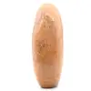 Bloque de piedra de luna rosa microlina natural pulido - 4