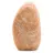 Bloque de piedra de luna rosa microlina natural pulido