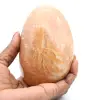 Piedra de piedra lunar rosa microlina natural - 1